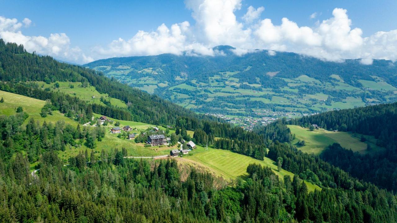 Bergkristall Ruhe Und Aussicht Auf 1100M Санкт Лоренцен об Мурау Екстериор снимка